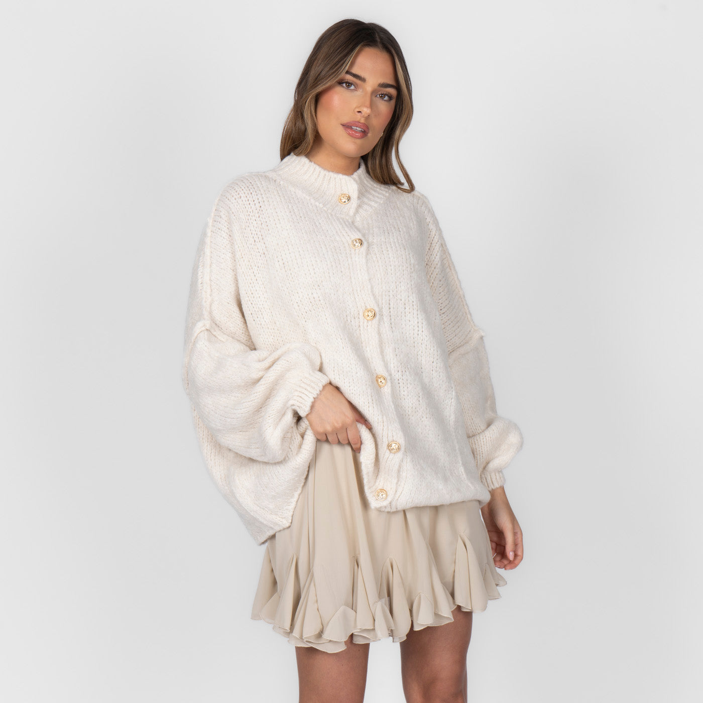 Elena | Oversize Pletený Kardigan