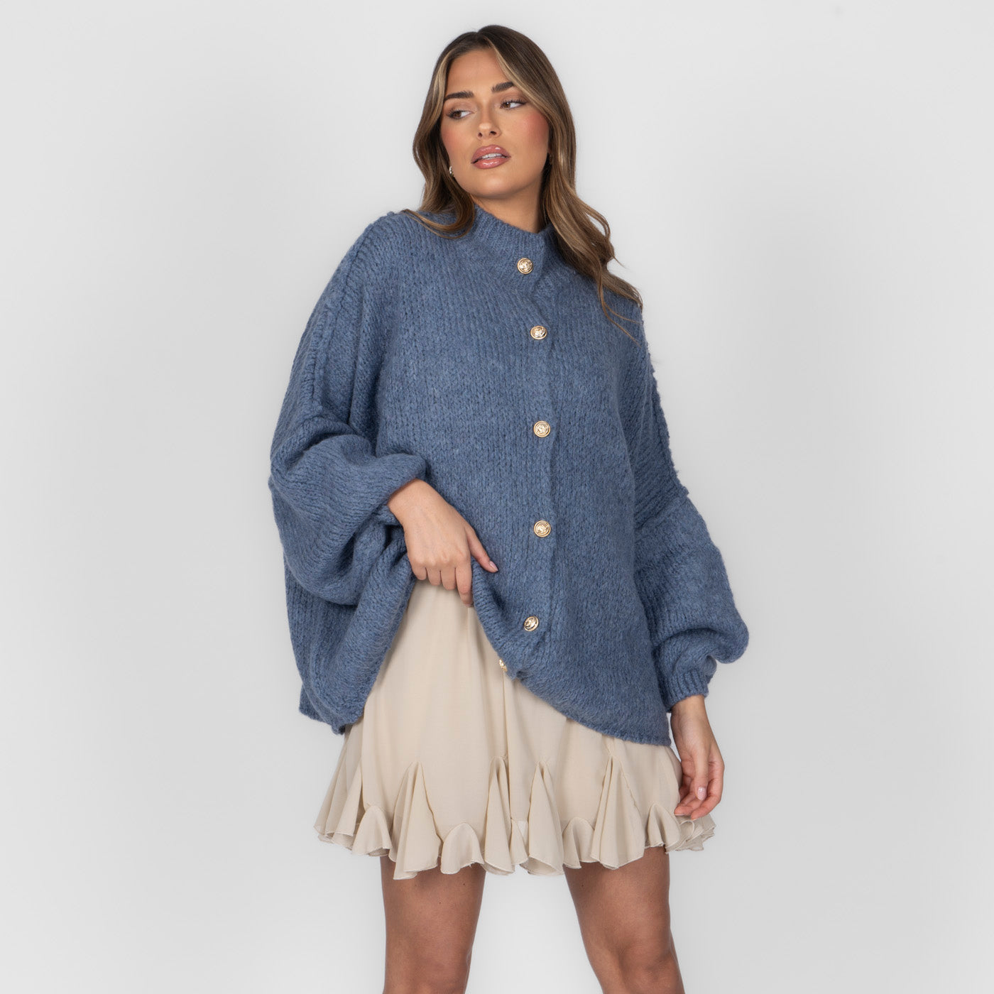 Elena | Oversize Pletený Kardigan