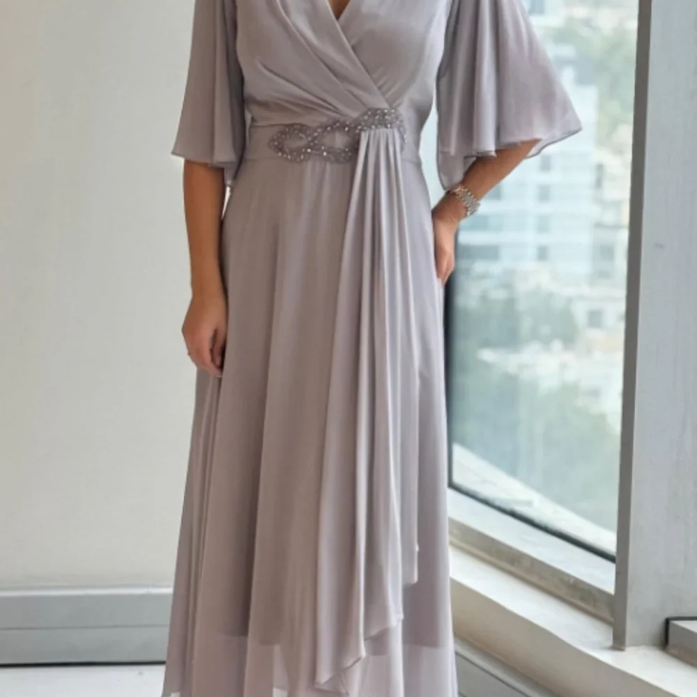 Ewelina | Elegantní dlouhé šifonové šaty