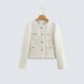 Clarette | Elegantní Krátké Sako s Knoflík