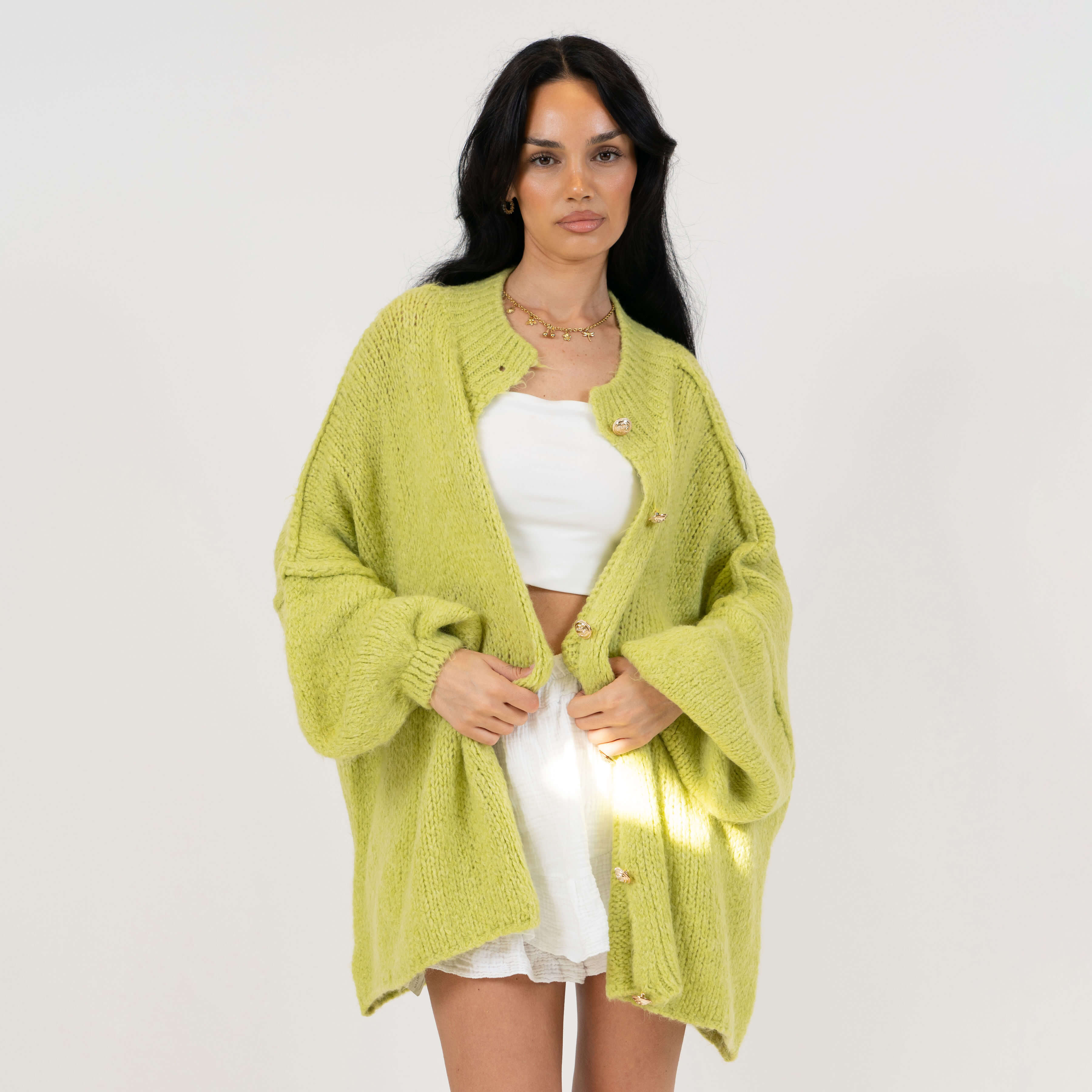 Elena | Oversize Pletený Kardigan