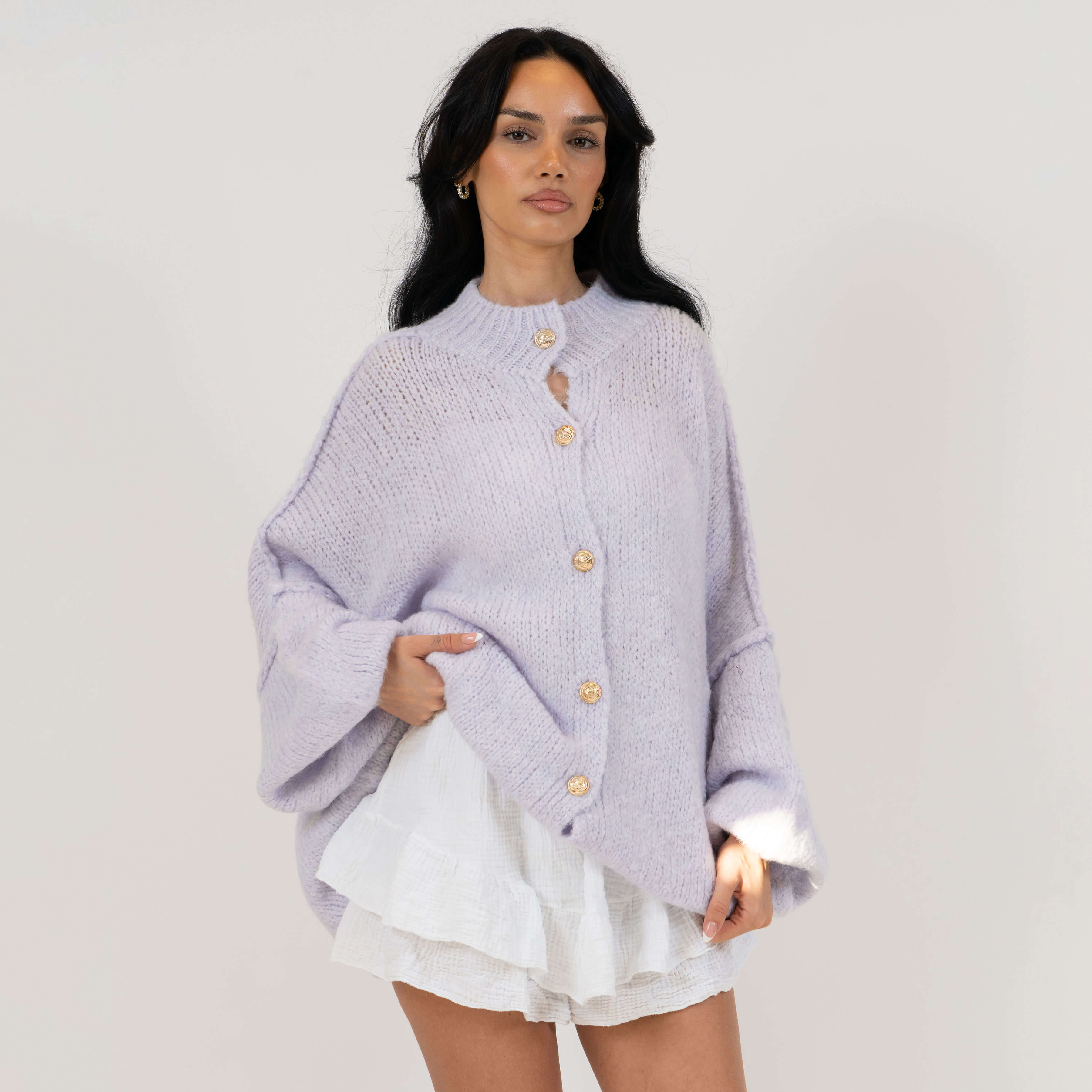 Elena | Oversize Pletený Kardigan