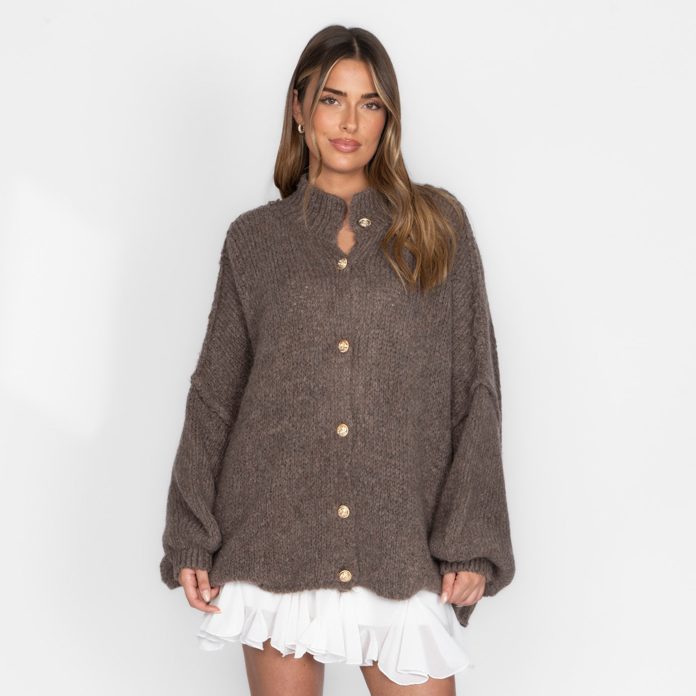 Elena | Oversize Pletený Kardigan