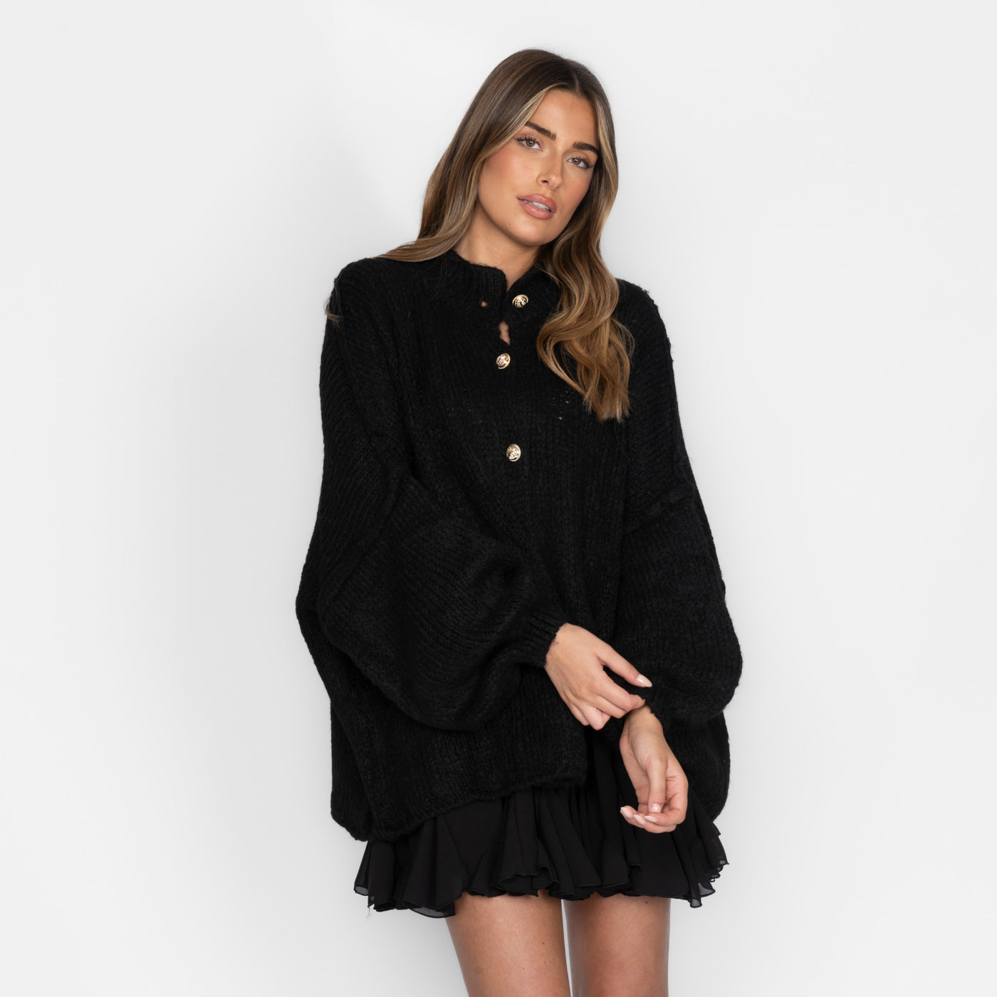 Elena | Oversize Pletený Kardigan