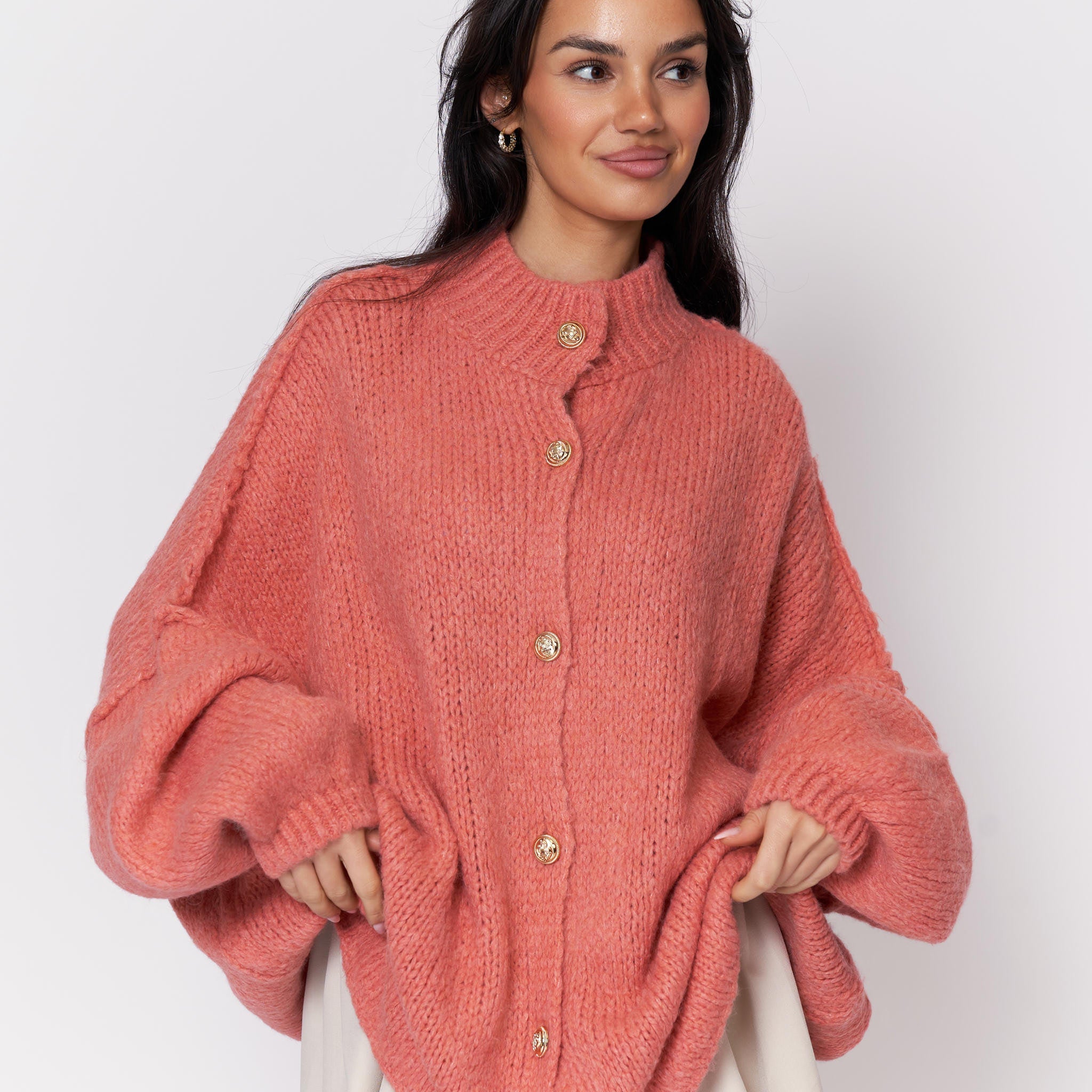Elena | Oversize Pletený Kardigan