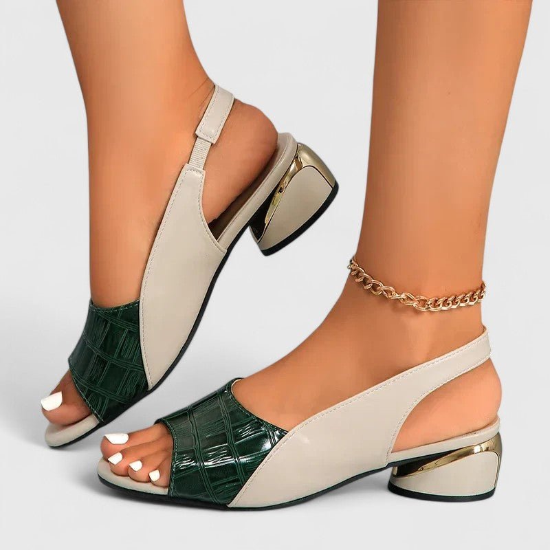 Mariah™ | Elegantní Kožené Sandály