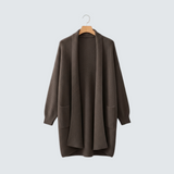 Veronika | Elegantní dlouhý kardigan s kapsami