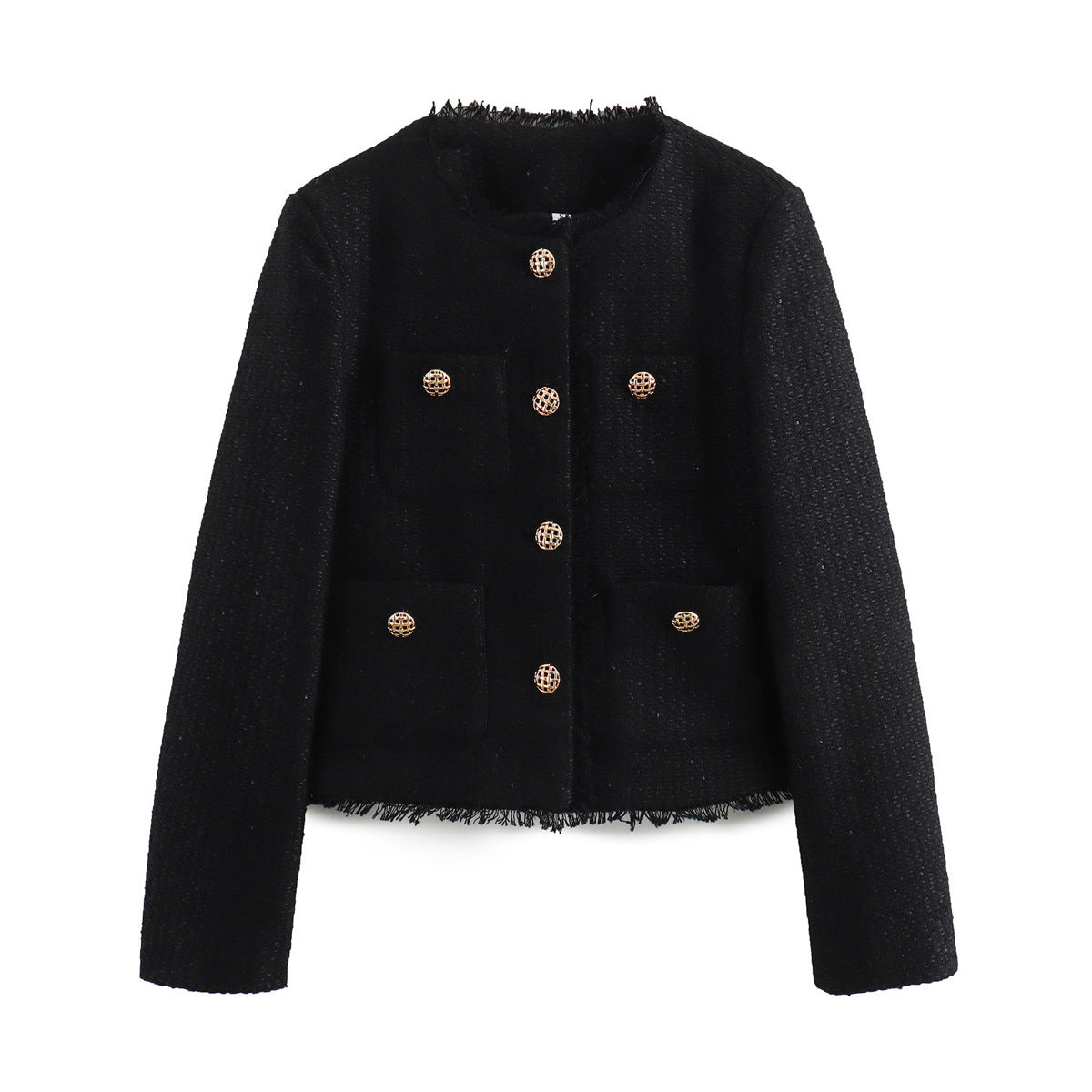Clarette | Elegantní Krátké Sako s Knoflík