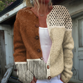 Alma™ | Cardigan s tečkovaným vzorem