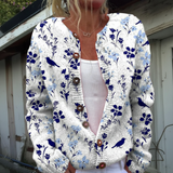 Zuzana™ | Květinový vintage cardigan s knoflíky