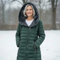 Olivia | Zimní bunda s hřejivou kapucí