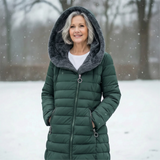 Olivia | Zimní bunda s hřejivou kapucí