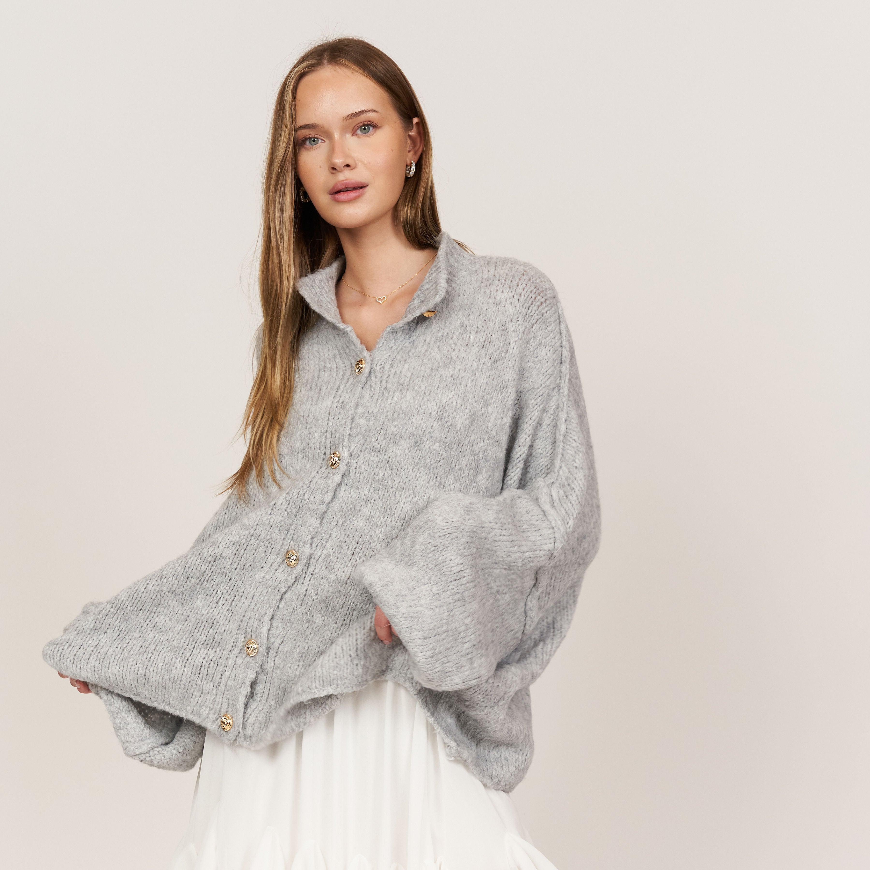 Elena | Oversize Pletený Kardigan
